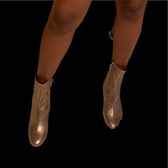 MINT&ROSE GOLD COLOR BOOTIES - Picture 10 of 15